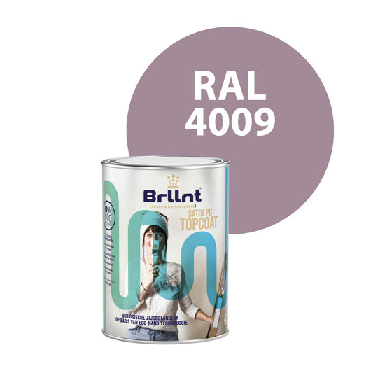 Wood paint RAL 4009 Pastel violet