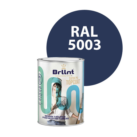 Wood paint RAL 5003 Saphire blue