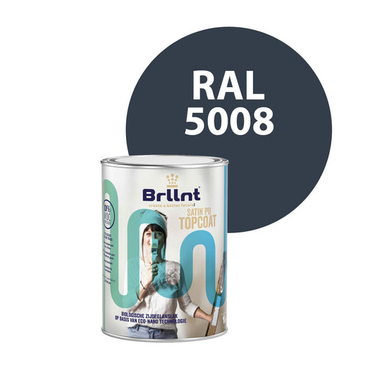 Wood paint RAL 5008 Grey blue